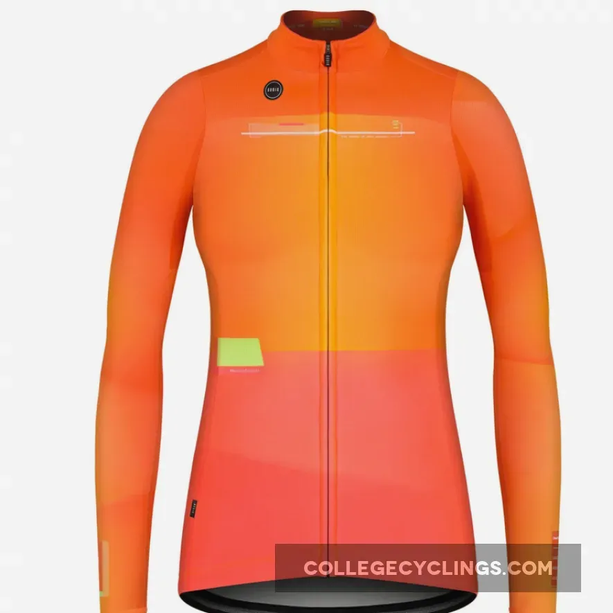 Gobik Cobble Brash long sleeves woman jersey - Orange