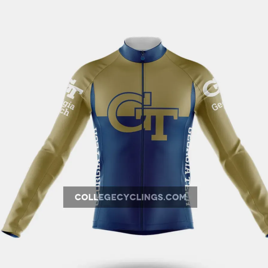Georgia Institute of Technology V2 Long Sleeve Cycling Jersey Only