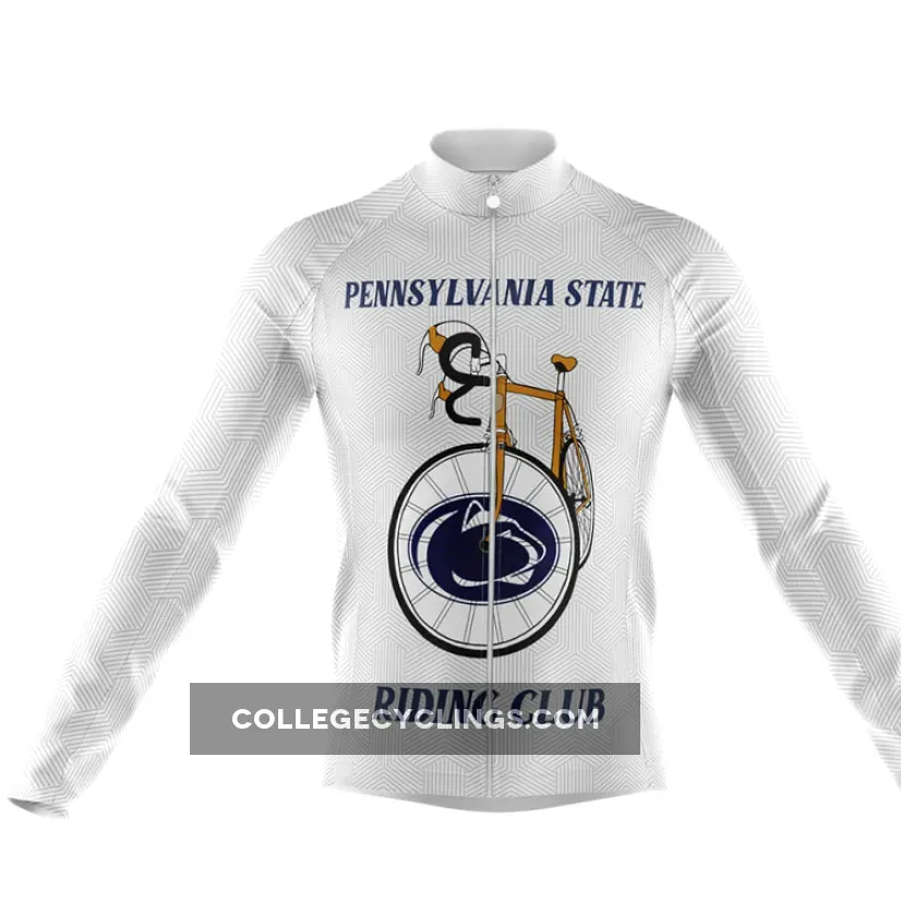 Classic Pennsylvania State Uni Cycling Kit - Long Sleeve Jersey