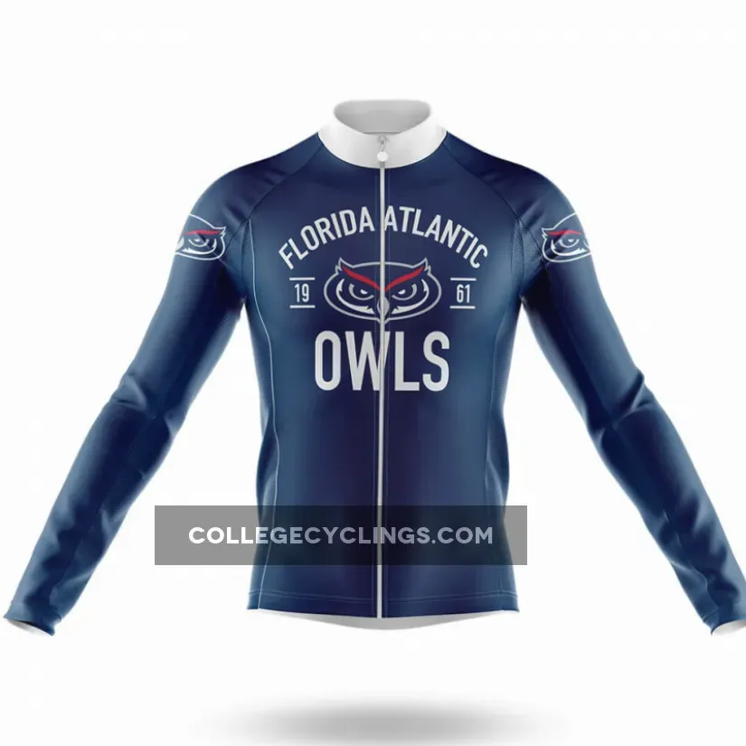 Florida Atlantic University 1961 Cycling Kit - Long Sleeve Jersey