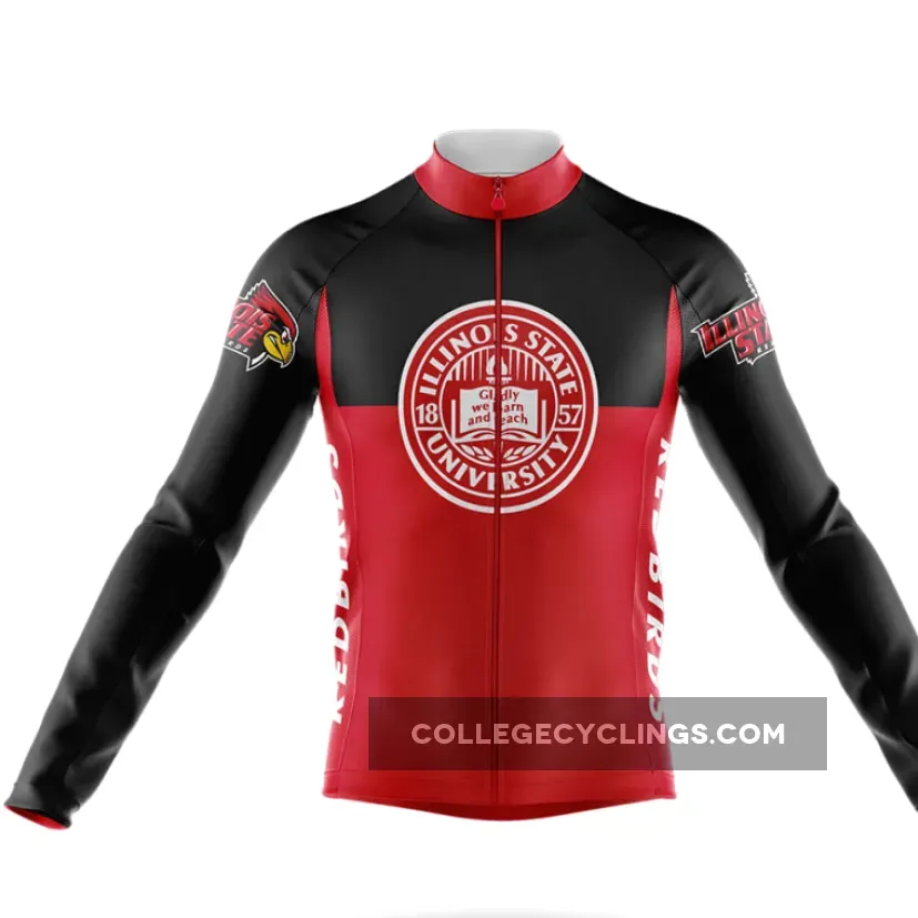 Illinois State University V2 Long Sleeve Cycling Jersey Only