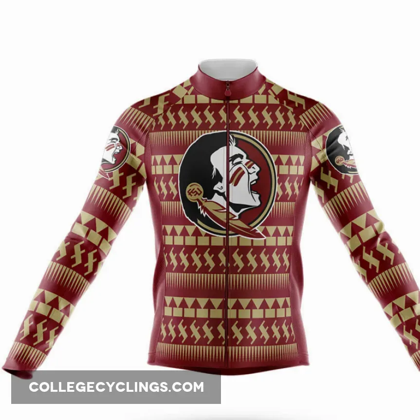 Online FSU Chevron Long Sleeve Cycling Jersey Only