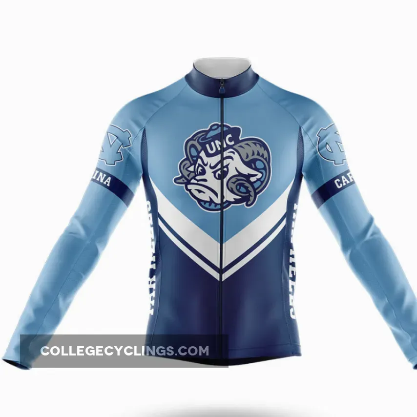 University of North Carolina Long Sleeve Cycling Jersey Ver.3