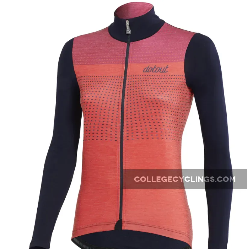 Dotout Fanatica Wool Woman Long Sleeves Jersey - Red To Buy