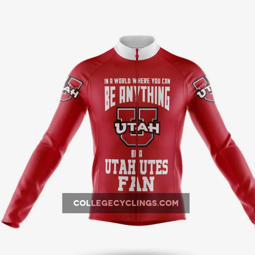Where To Buy Utah Utes Fan Long Sleeve Cycling Jersey