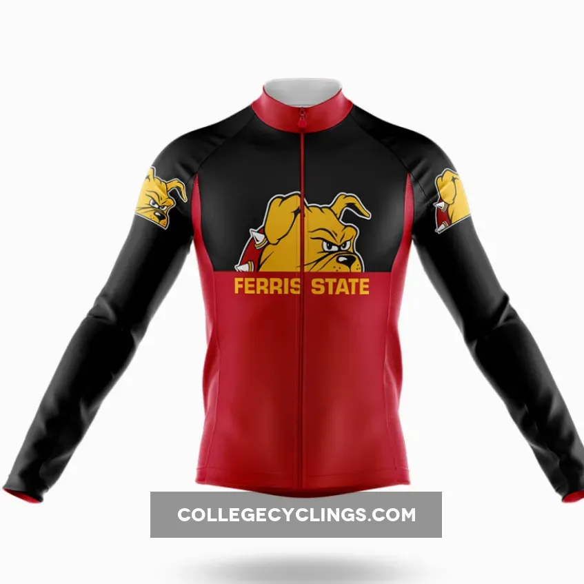 FSU Bulldogs Long Sleeve Cycling Jersey For Sale