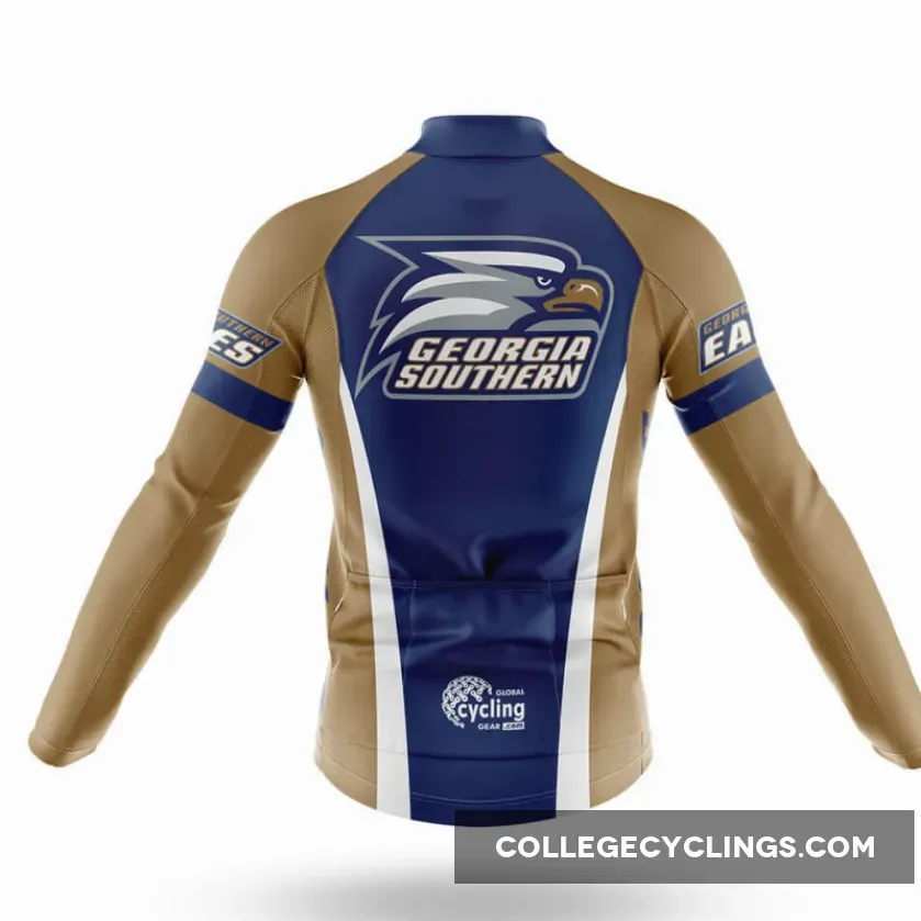 Georgia Southern University Long Sleeve Cycling Jersey Only Georgia Southern University Long Sleeve Cycling Jersey Only