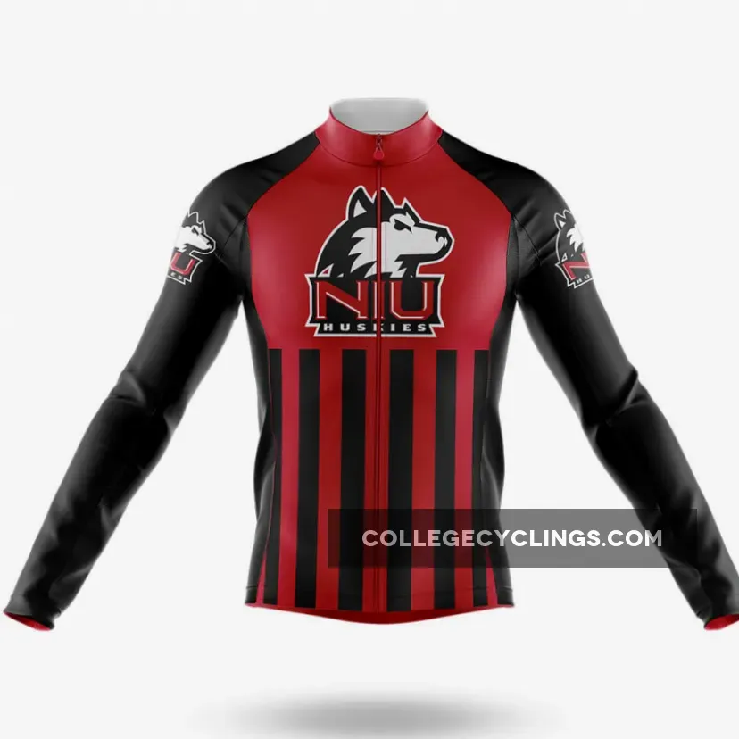 Northern Illinois University USA Long Sleeve Cycling Jersey Only
