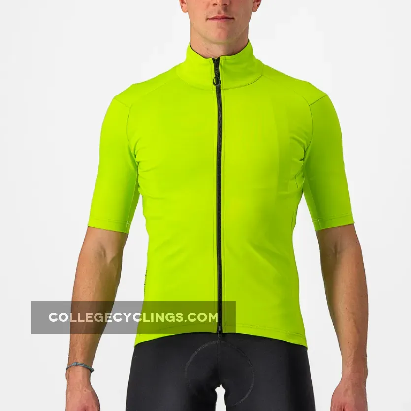 Castelli Perfetto RoS 2 Wind Jersey - Green Restock