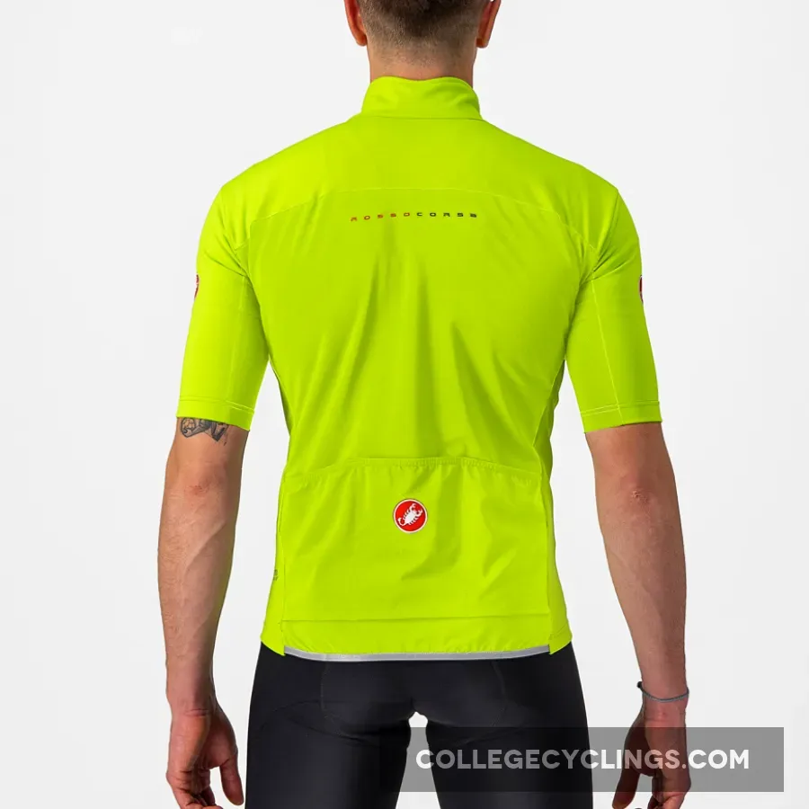 Castelli Perfetto RoS 2 Wind Jersey - Green Restock