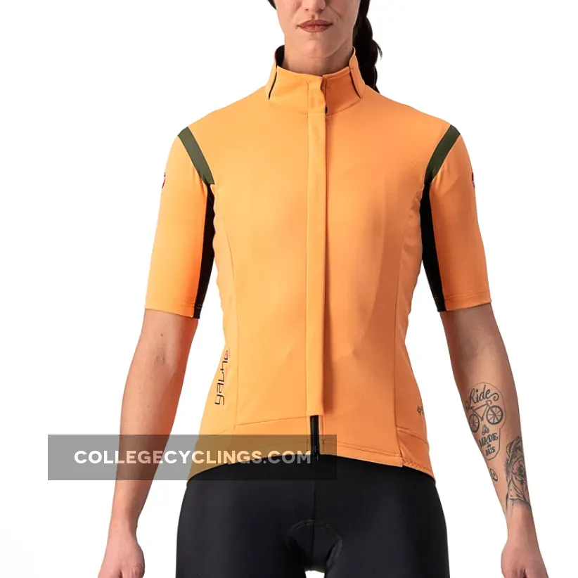 Castelli Gabba RoS 2 Women Jersey - Orange Outlet