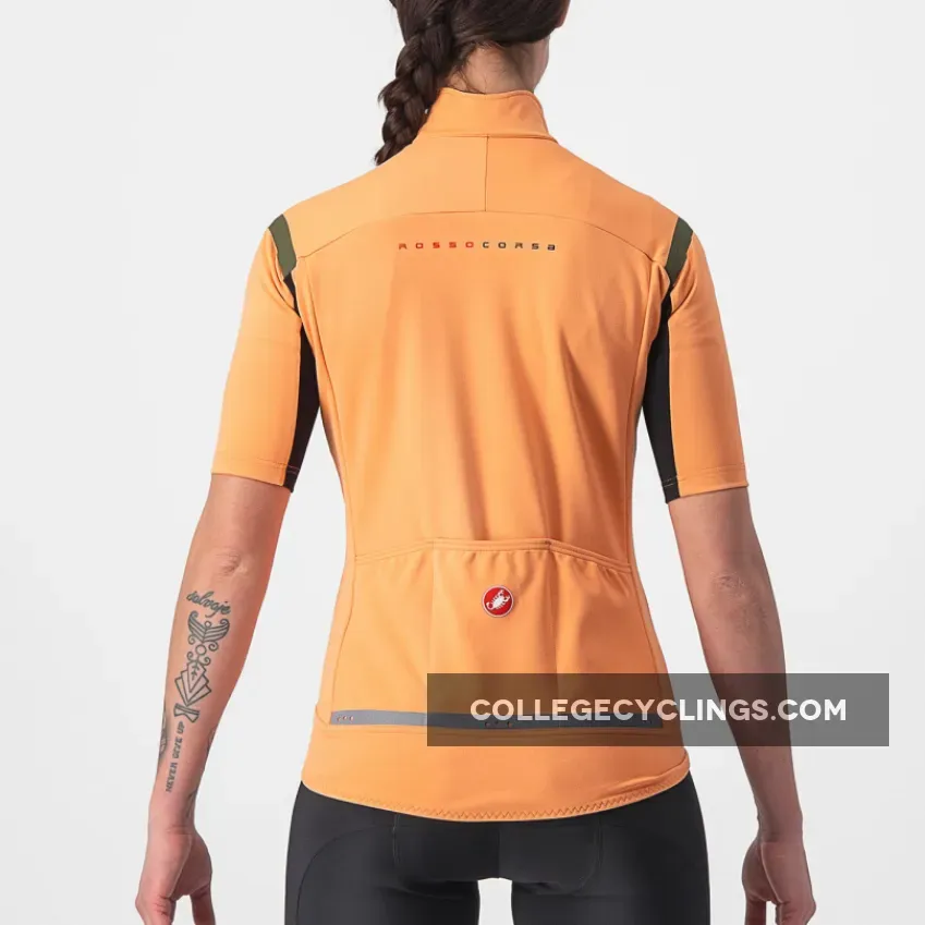 Castelli Gabba RoS 2 Women Jersey - Orange Outlet