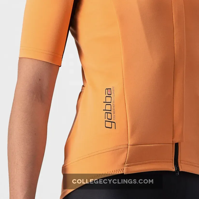 Castelli Gabba RoS 2 Women Jersey - Orange Outlet