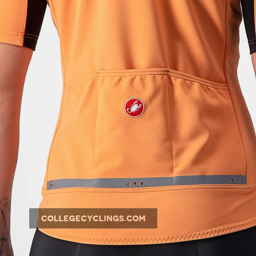 Castelli Gabba RoS 2 Women Jersey - Orange Outlet