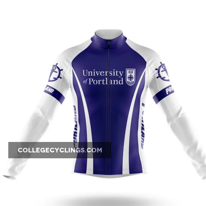 University of Portland Long Sleeve Cycling Jersey