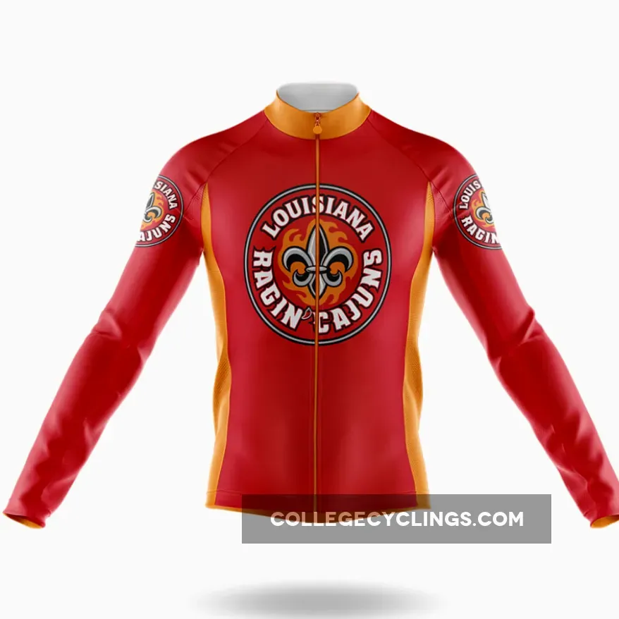 Ragin Cajuns Long Sleeve Cycling Jersey Restock
