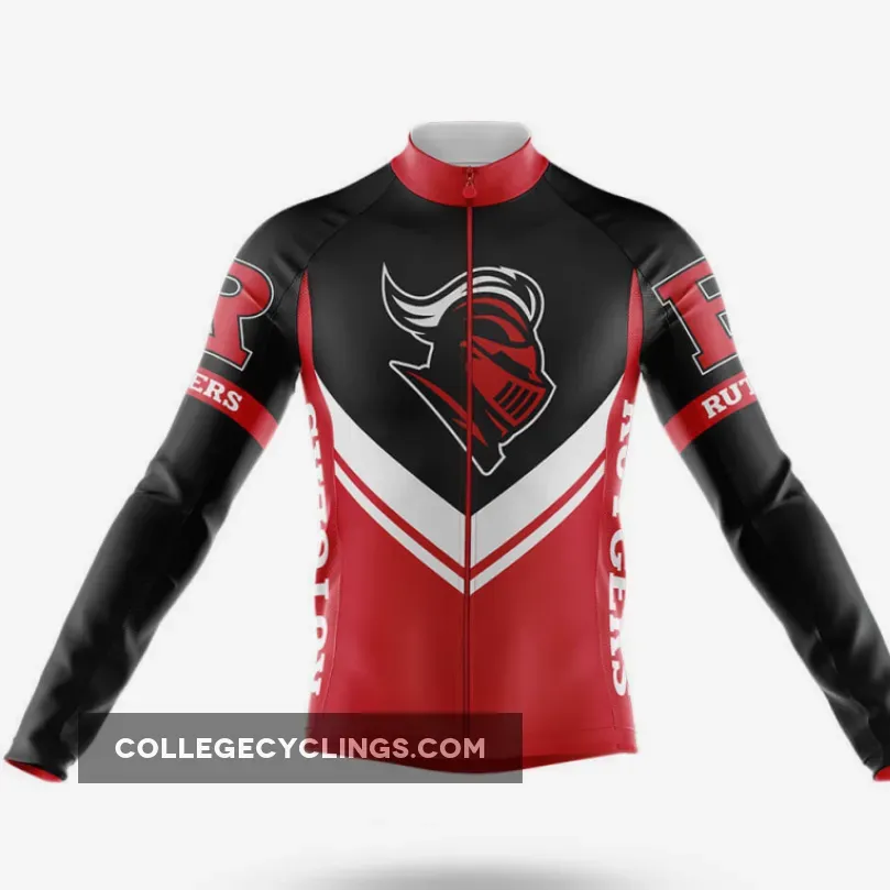 Rutgers University Long Sleeve Cycling Jersey Ver.3