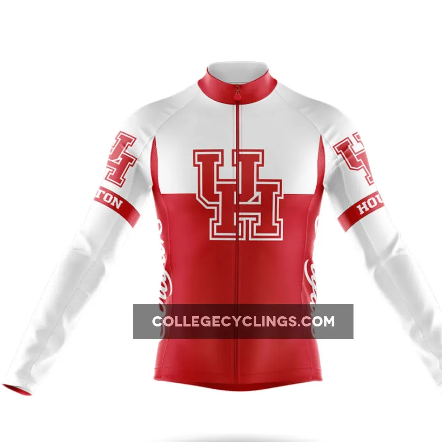 University of Houston V2 Cycling Kit - Long Sleeve Jersey