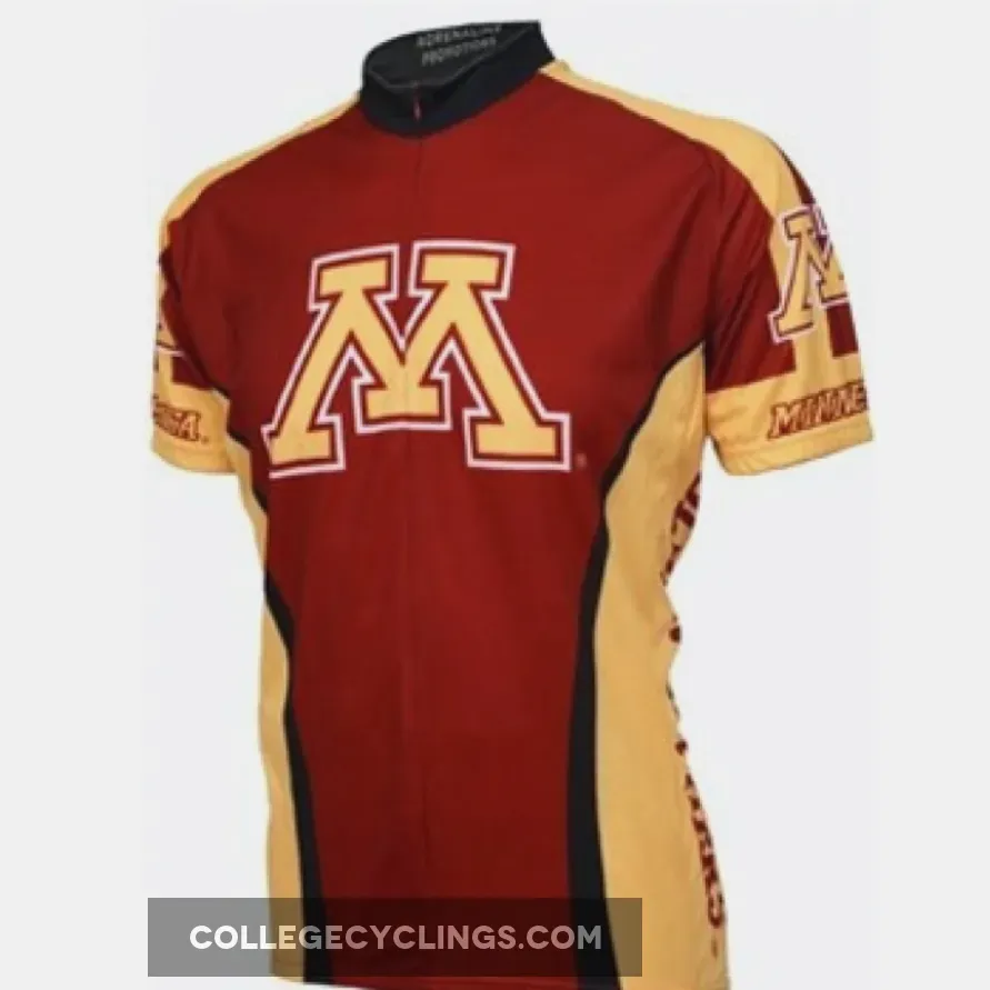 UMN University of Minnesota Gophers Cycling Short Sleeve Jersey