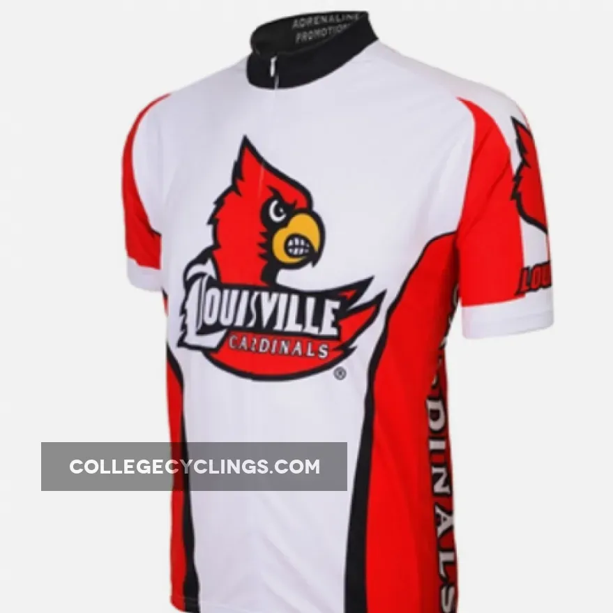 NCAA U of L Louisville Cardinals Short Sleeve Cycling Jerseys