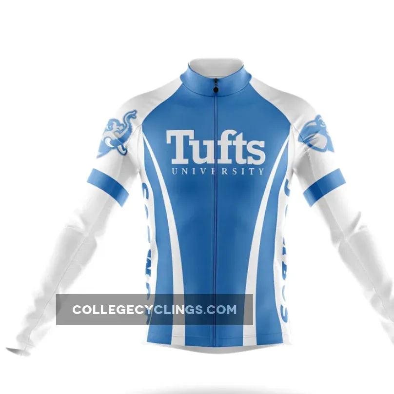 Tufts University Long Sleeve Cycling Jersey | TUFTS GEAR