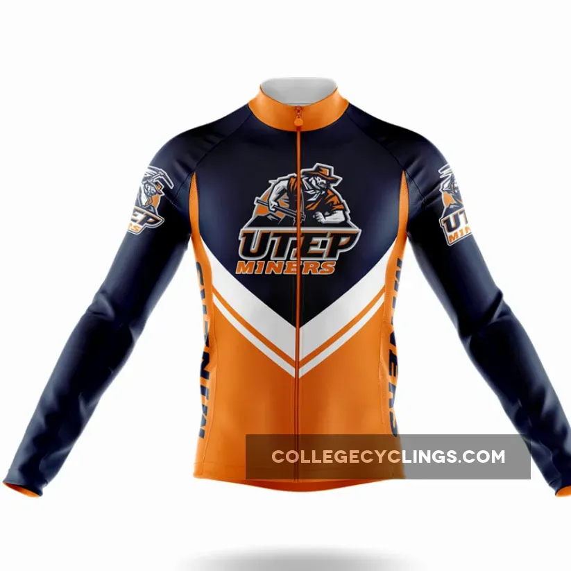 University of Texas Long Sleeve Cycling Jersey Ver.3