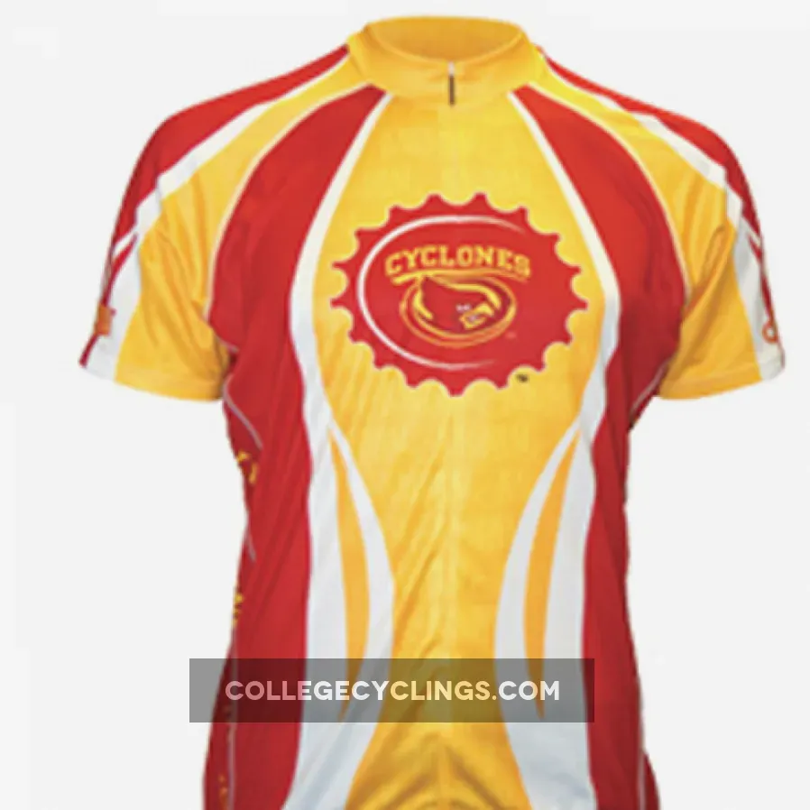 NCAA Iowa State Cyclones Short Sleeve Bicycle Jerseys
