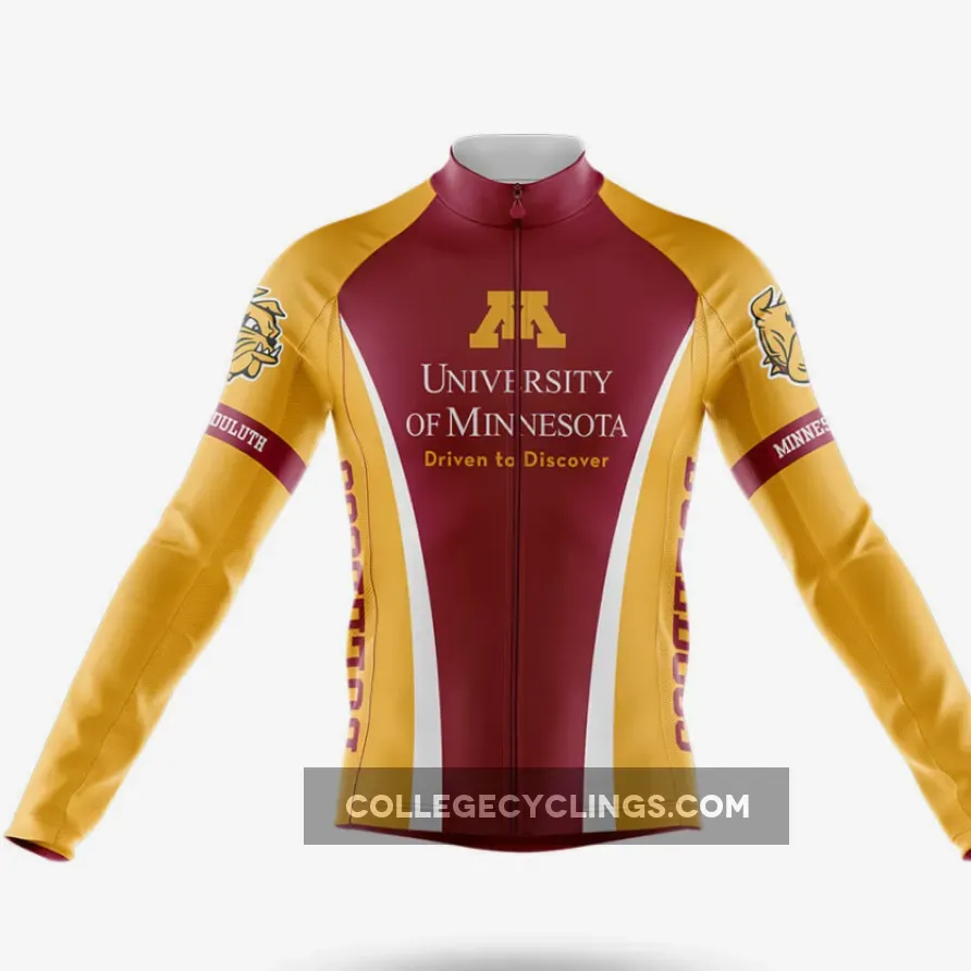University of Minnesota Duluth Long Sleeve Cycling Jersey Only