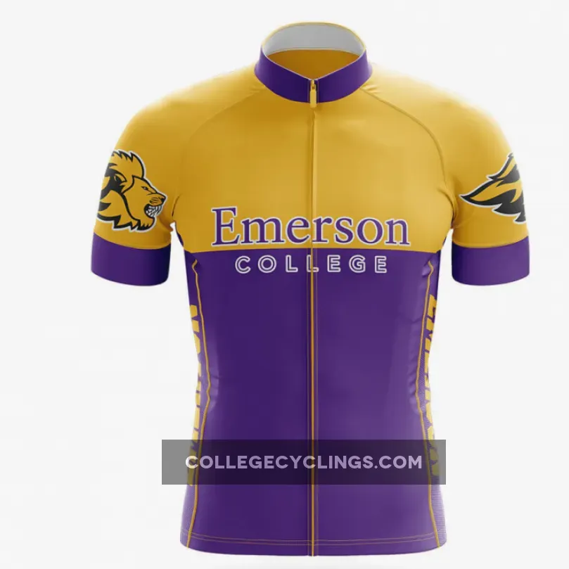 Emerson College V2 - Men's Cycling / Jersey Only Brand New