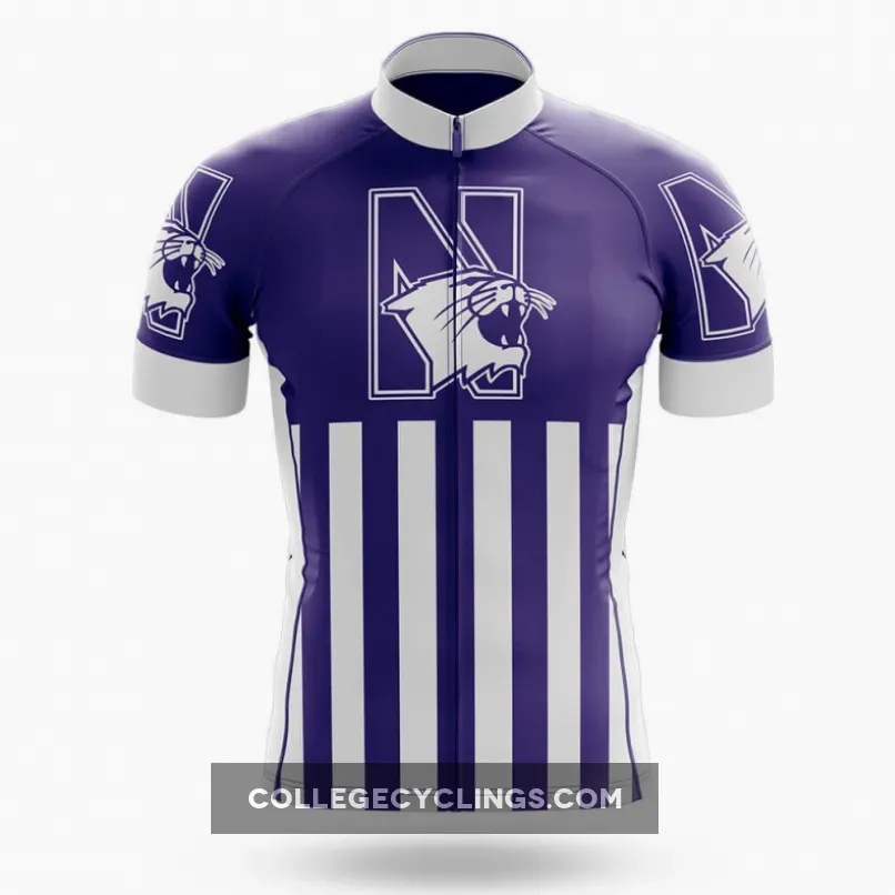 Northwestern University USA Cycling Jersey For Sale