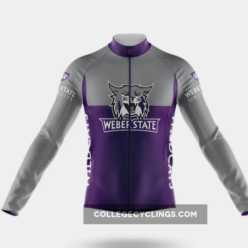 Weber State University Long Sleeve Cycling Jersey Ver.2 | WEBER STATE UNIVERSITY APPAREL