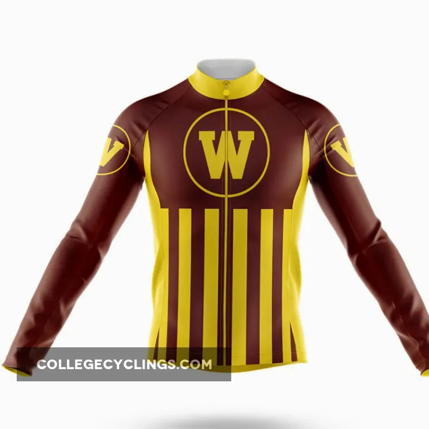 Western Michigan University USA Long Sleeve Cycling Jersey Only