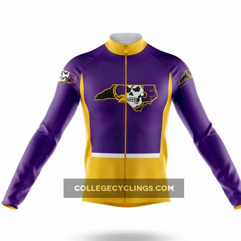 East Carolina University NC Long Sleeve Cycling Jersey