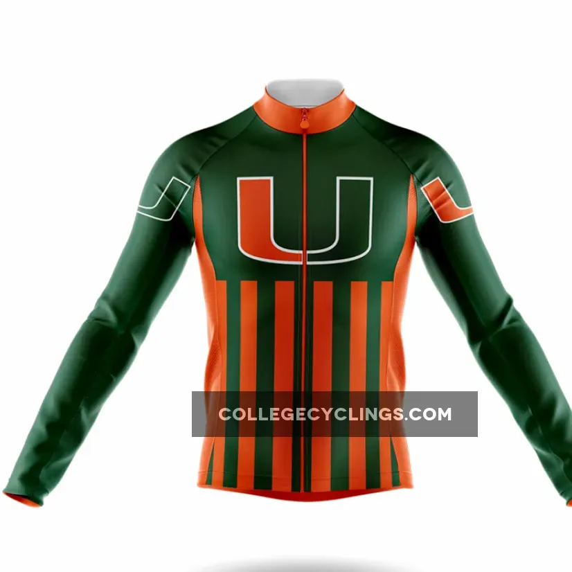 New Releases Hurricanes USA Long Sleeve Cycling Jersey Only
