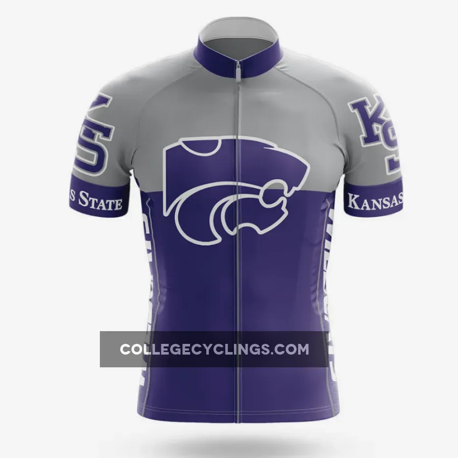 Kansas State University V2 - Men's Cycling / Jersey Only