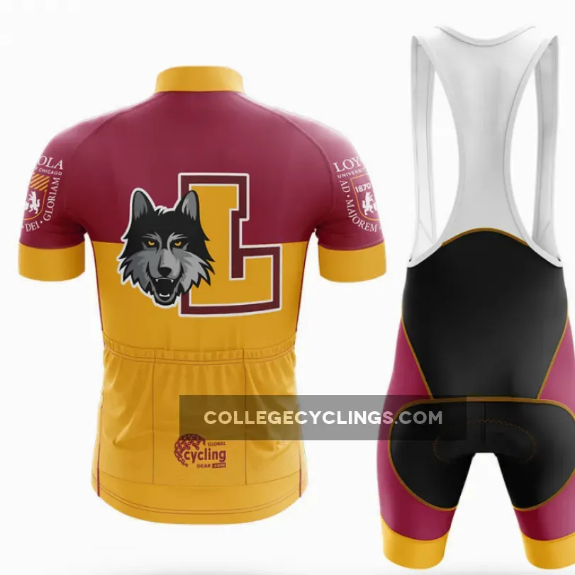 Loyola University Chicago Long Sleeve Cycling Jersey Ver.2 Loyola University Chicago Long Sleeve Cycling Jersey Ver.2