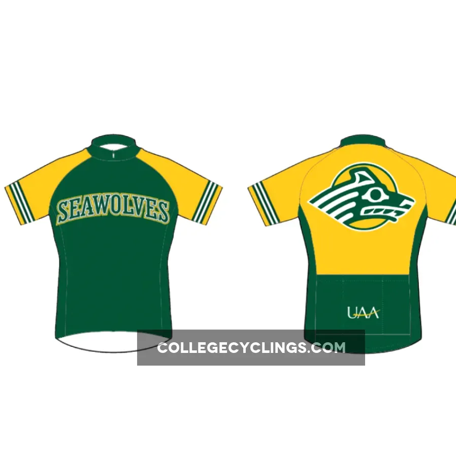 NCAA UAA University of Alaska Anchorage Seawolves Cycling Jerseys Bike Clothing
