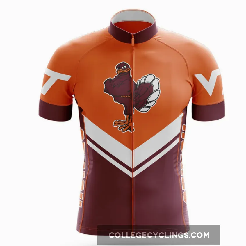 Virginia Tech V3 Cycling Jersey Only Online