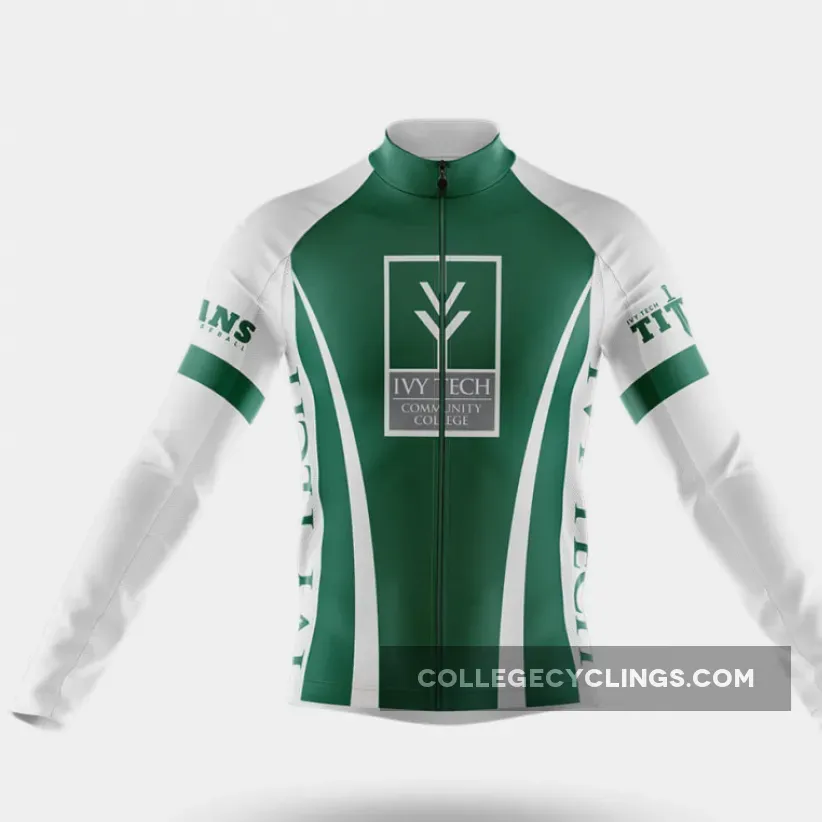Ivy Tech Community College Long Sleeve Cycling Jersey Only