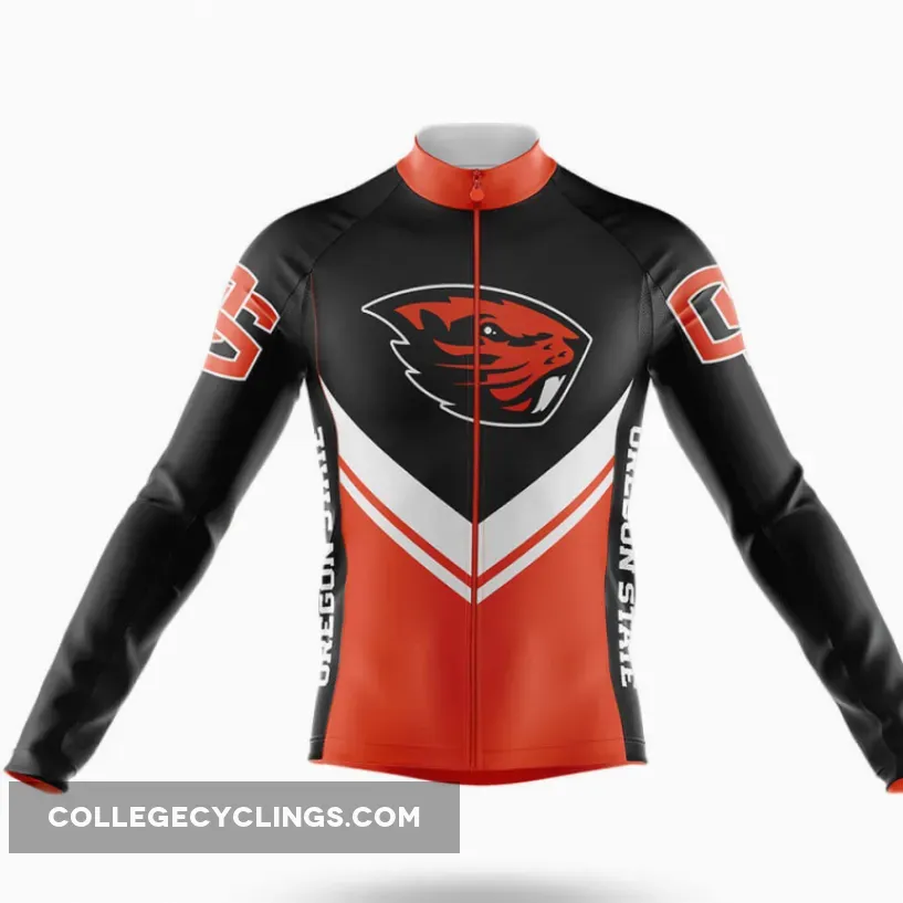 Oregon State University V3 Long Sleeve Cycling Jersey Only