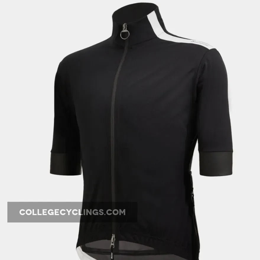 Santini Adapt Shell Jersey - Black Outlet
