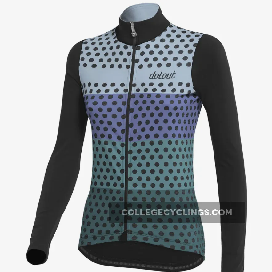 Dotout Fanatica Wool woman long sleeves jersey - Blue