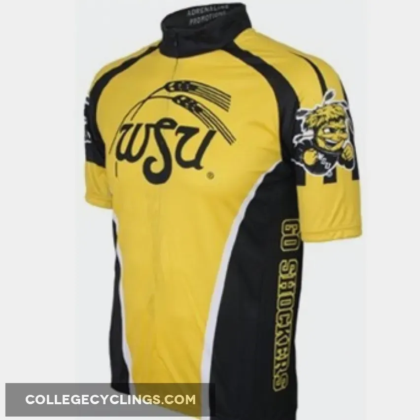 WSU Wichita State University Shockers Cycling Short Sleeve Jersey
