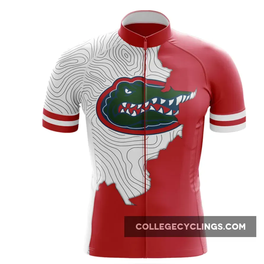 University of Florida - Men's Cycling / Jersey Only #Florida Gators Cycling Jersey