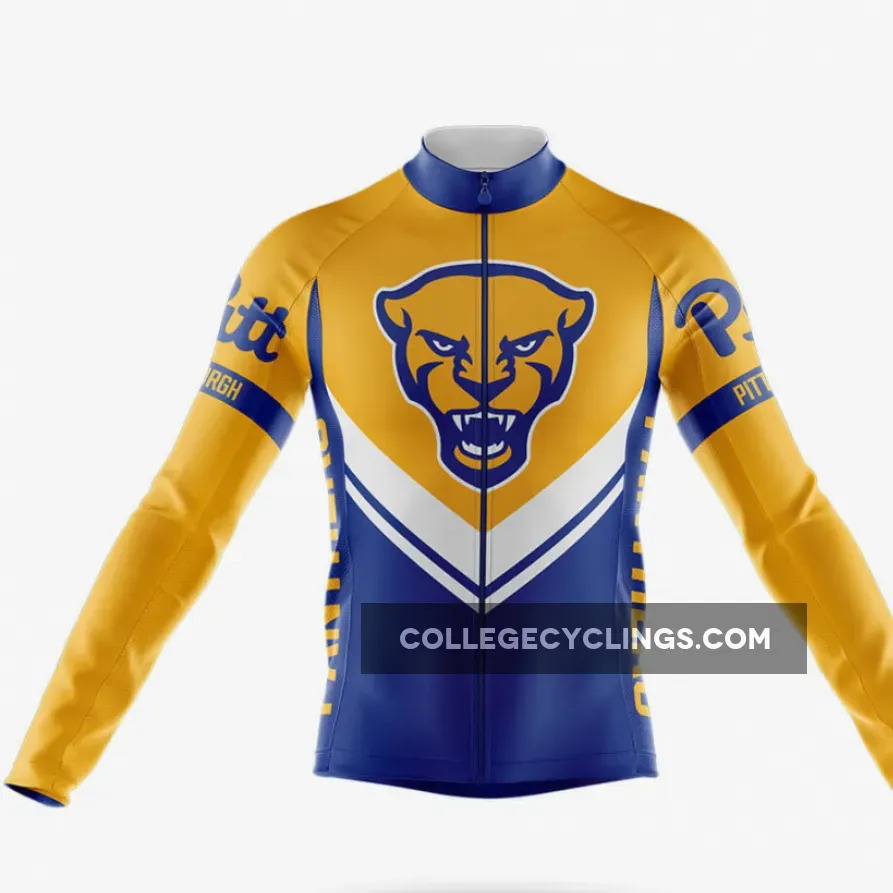 University of Pittsburgh Long Sleeve Cycling Jersey Ver.3