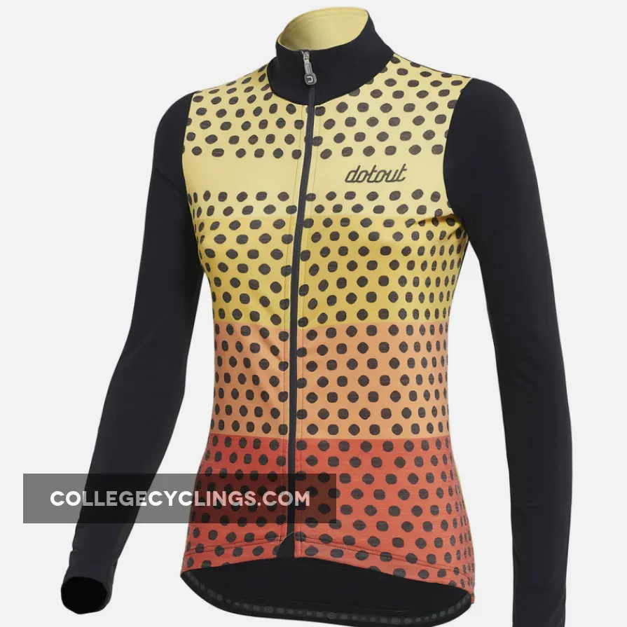 Dotout Fanatica Wool woman long sleeves jersey - Yellow orange