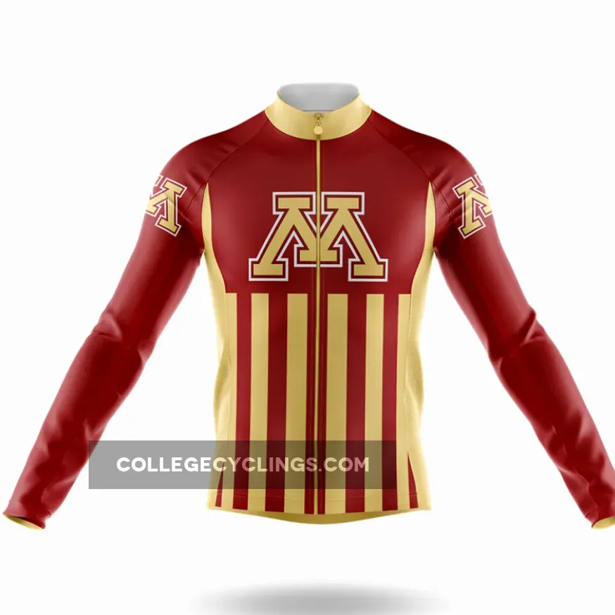 University of Minnesota USA Long Sleeve Cycling Jersey Only