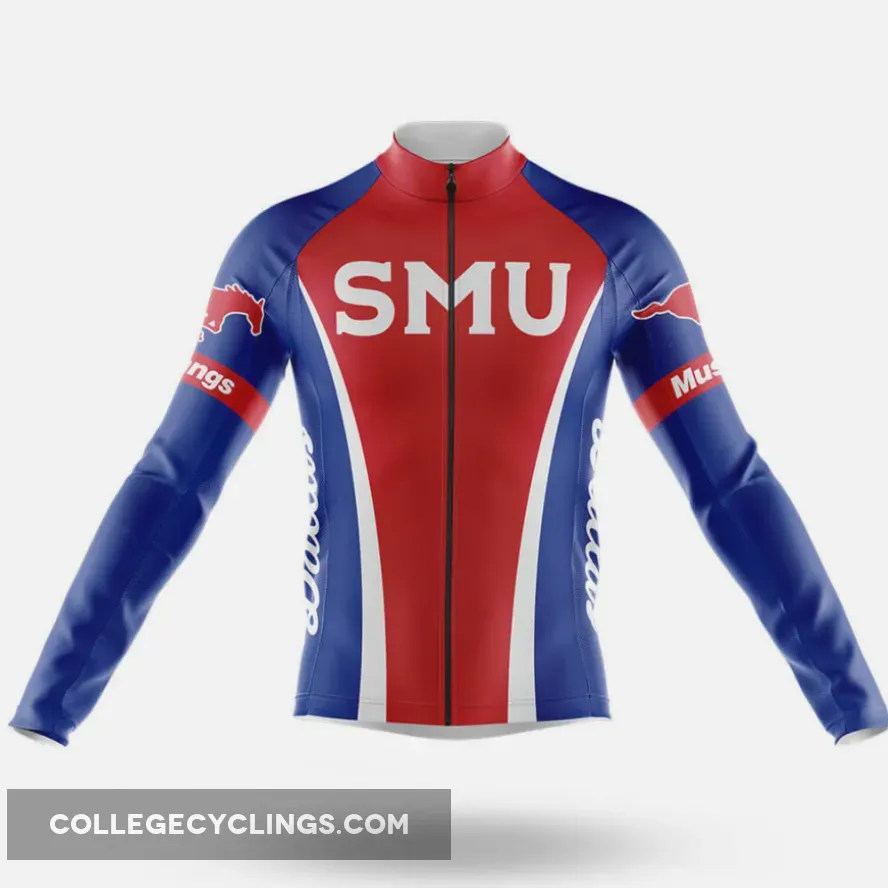 Southern Methodist University Long Sleeve Cycling Jersey