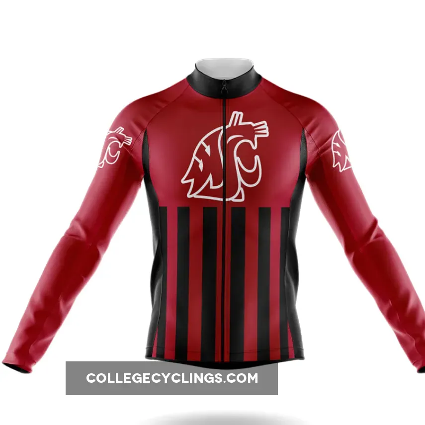 Where To Buy Cougars USA Long Sleeve Cycling Jersey