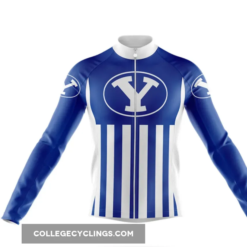 Brigham Young University USA Long Sleeve Cycling Jersey Only